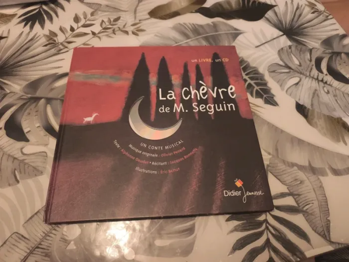 Album avec CD la chèvre de m. Seguin