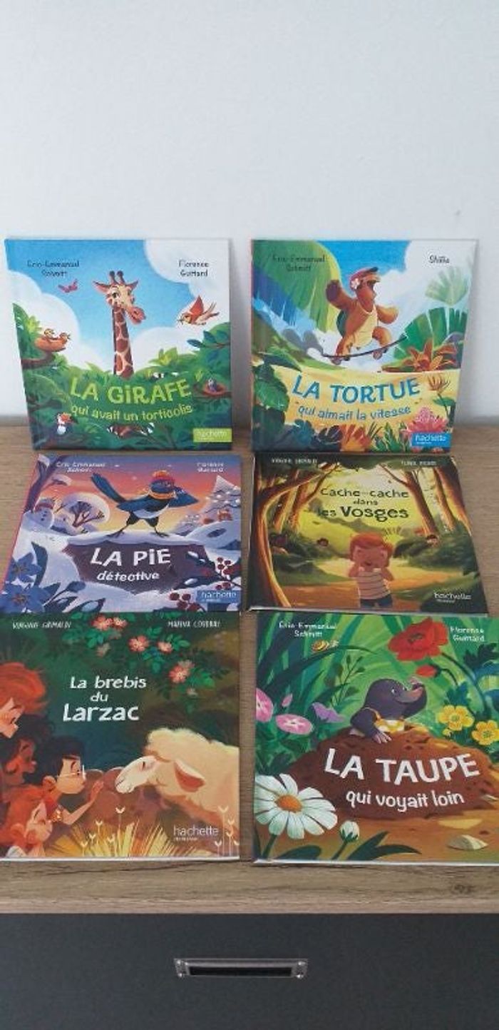 Lot de 6 livres