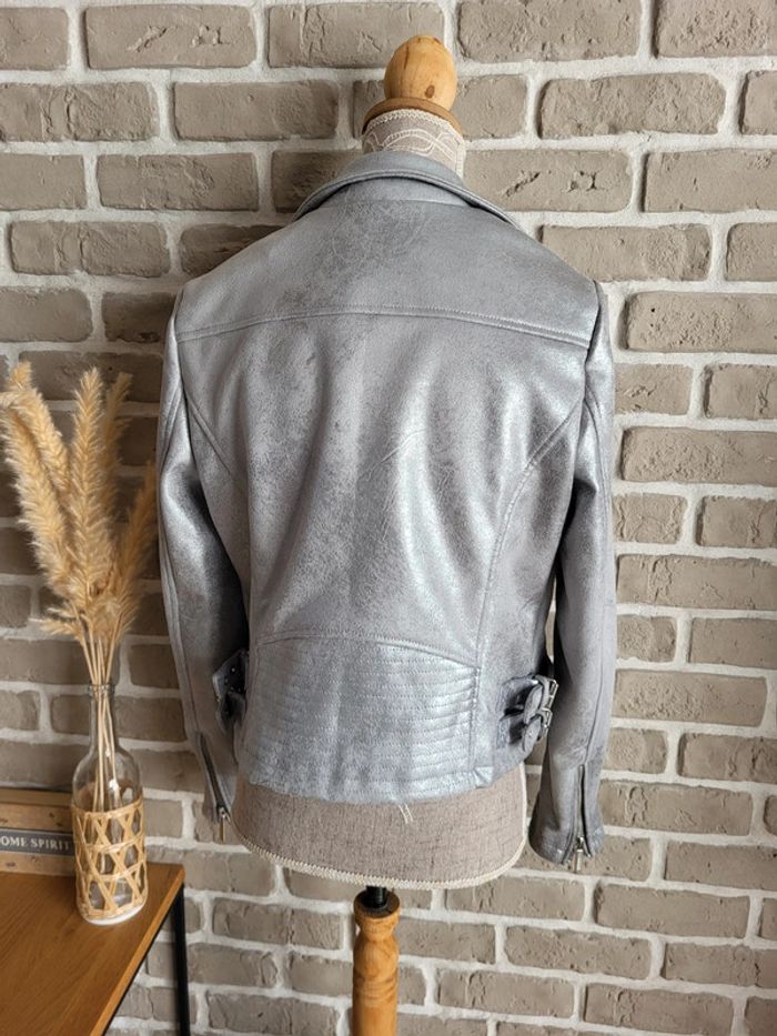 Perfecto argenté Morgan - Neuf - photo numéro 13