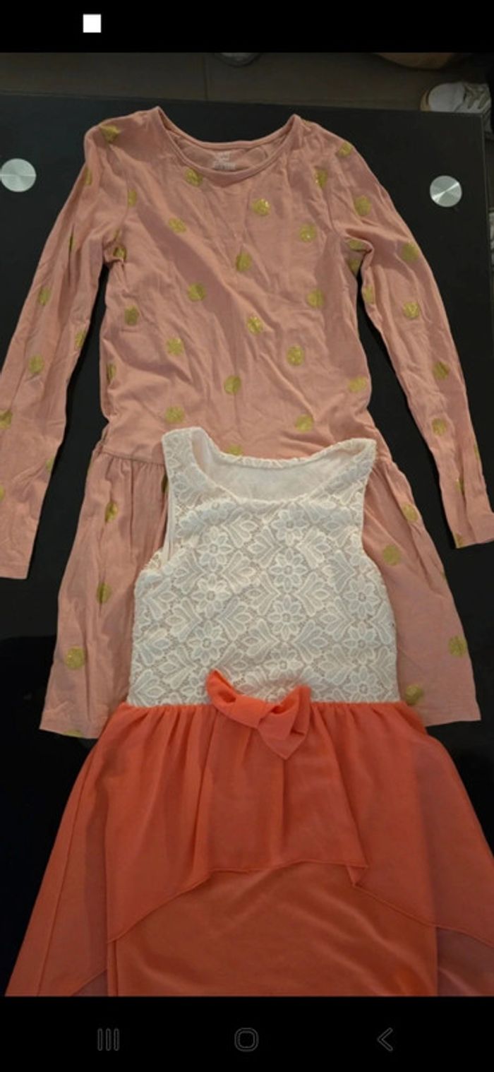 Lot 2 robes fille 10 ans H&M