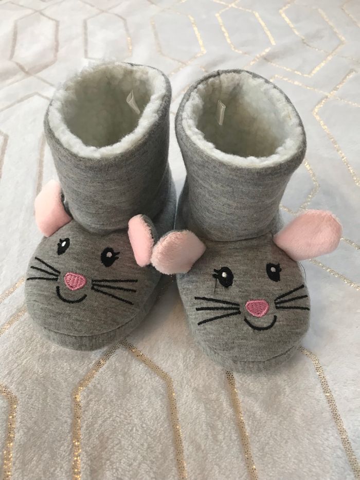 Chaussons fourrés
