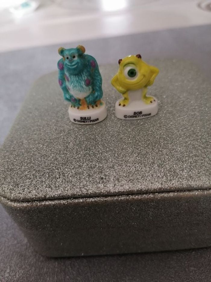 Lot de 2 fèves monstres et compagnie