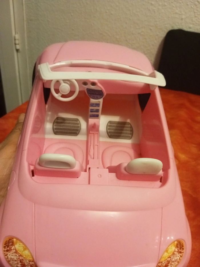 Voiture rose de Barbie, vintage Mattel 2001 - photo numéro 5