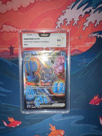 Carte Pokémon Superdofin 151/131 PCA 9,5