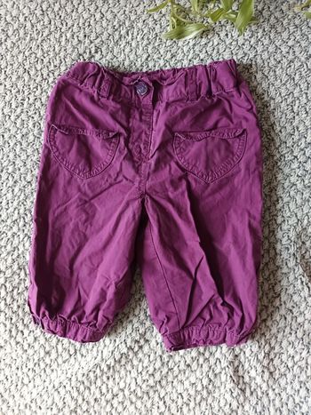 Pantalon violet 18mois