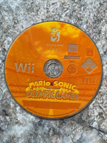 Mario sonic Olympic Games Wii