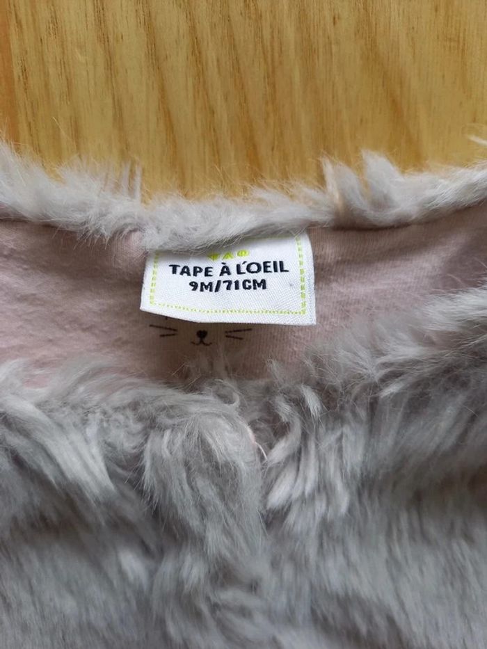 Jean slim et gilet sans manches 9 mois - photo numéro 3