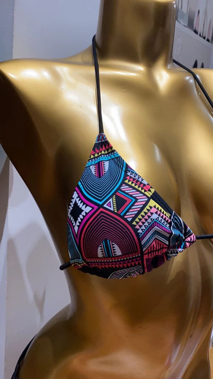 Haut de bikini coloré - photo numéro 2