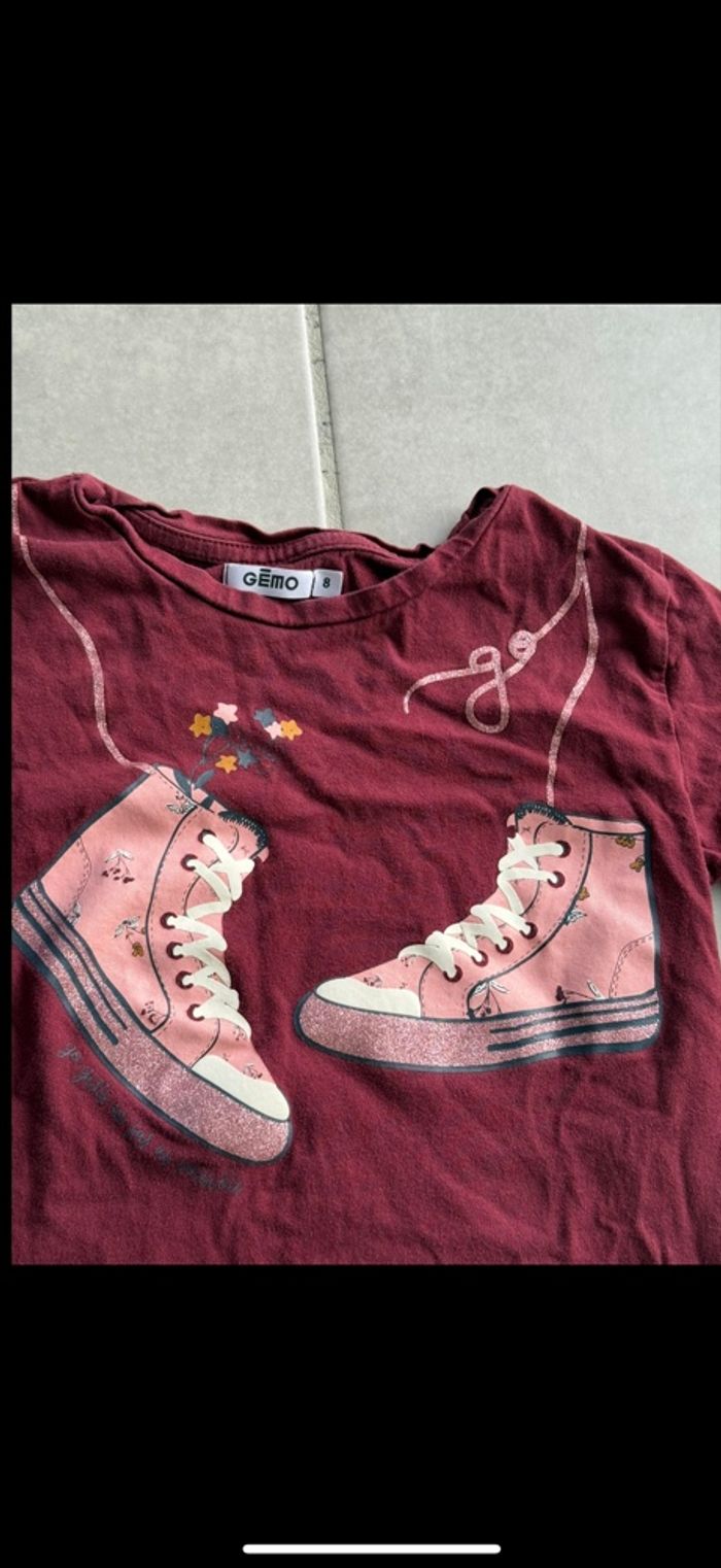 Tee shirt manches longues 8 ans - photo numéro 3