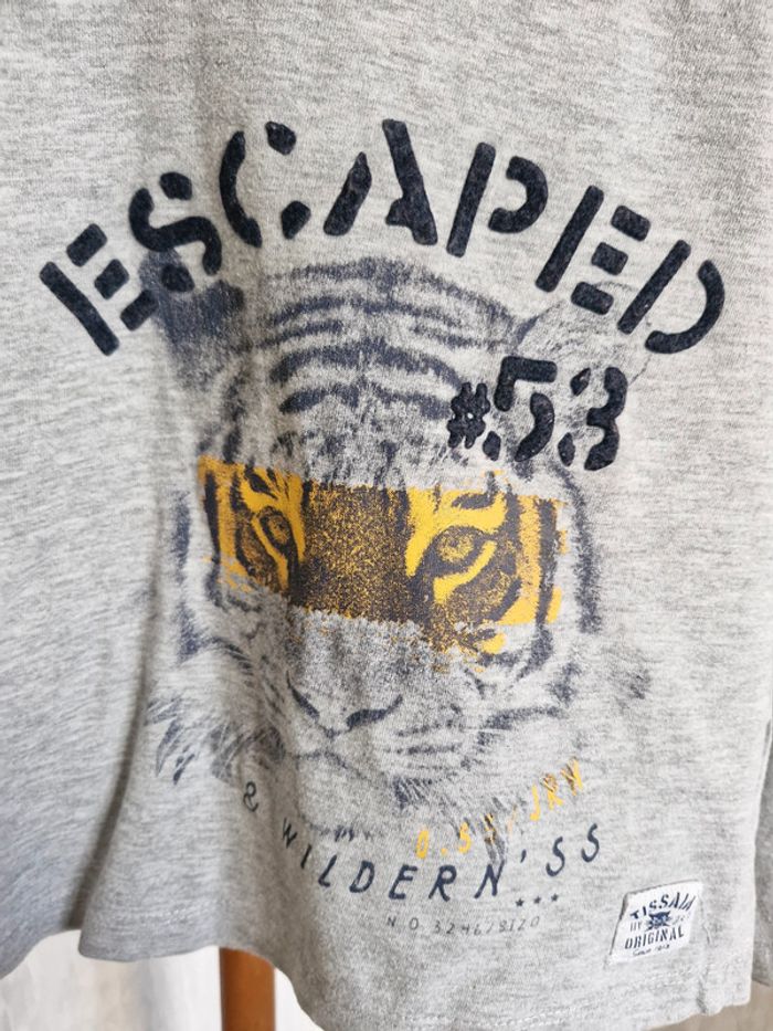 T-shirt manches longues enfant garçon 4 ans Tissaia - photo numéro 2