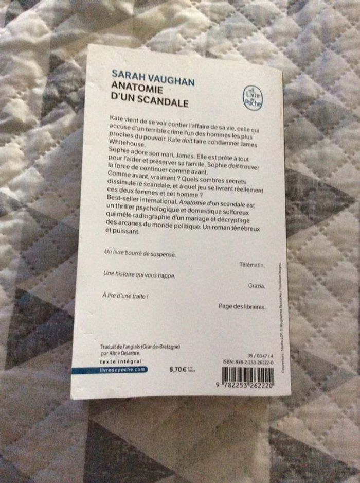 #anatomie d’un scandale Sarah Vaughan. ) - photo numéro 3