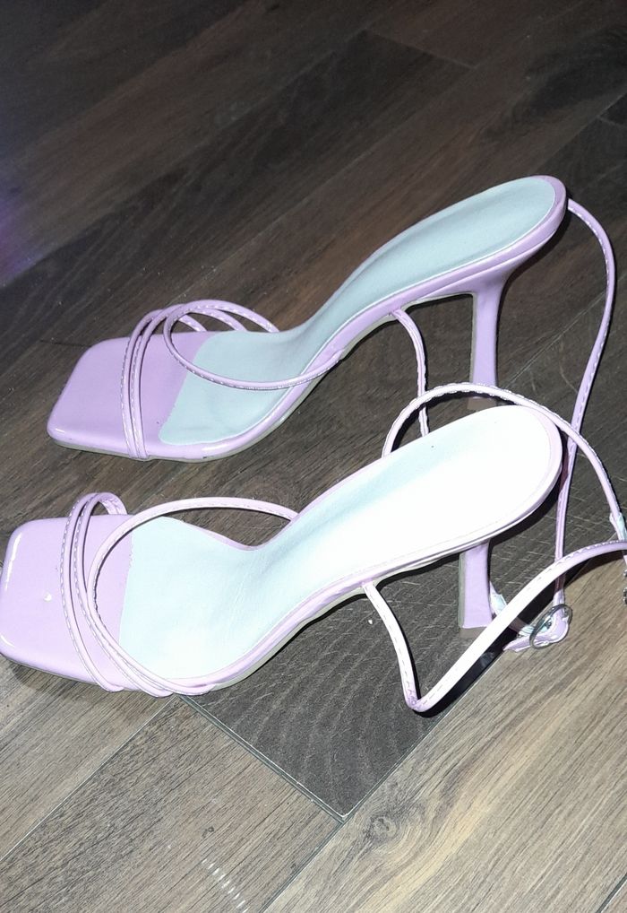Sandales A Talons Taille 41r - photo numéro 1