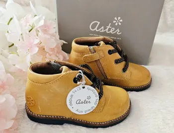 Chaussures Bottes Bottines cuir Zip Aster T24
