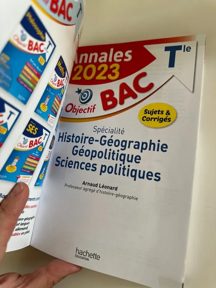 Livre annales 2023 objectif, bac spécialité hggsp - photo numéro 4