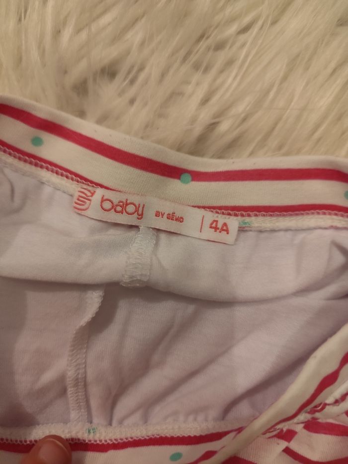 Jupe short rayé - photo numéro 3