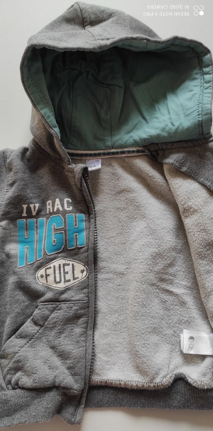 Gilet capuche garçon - photo numéro 2