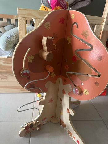 Arbre d'activités en bois 4 saisons