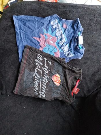 Débardeur  spiderman  2/3 ans+ Débardeur  cars 2 ans