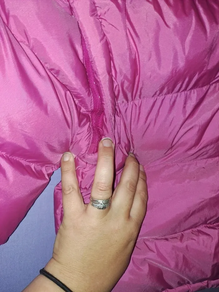 Doudoune fille qui et sans manche 2 ans - photo numéro 3