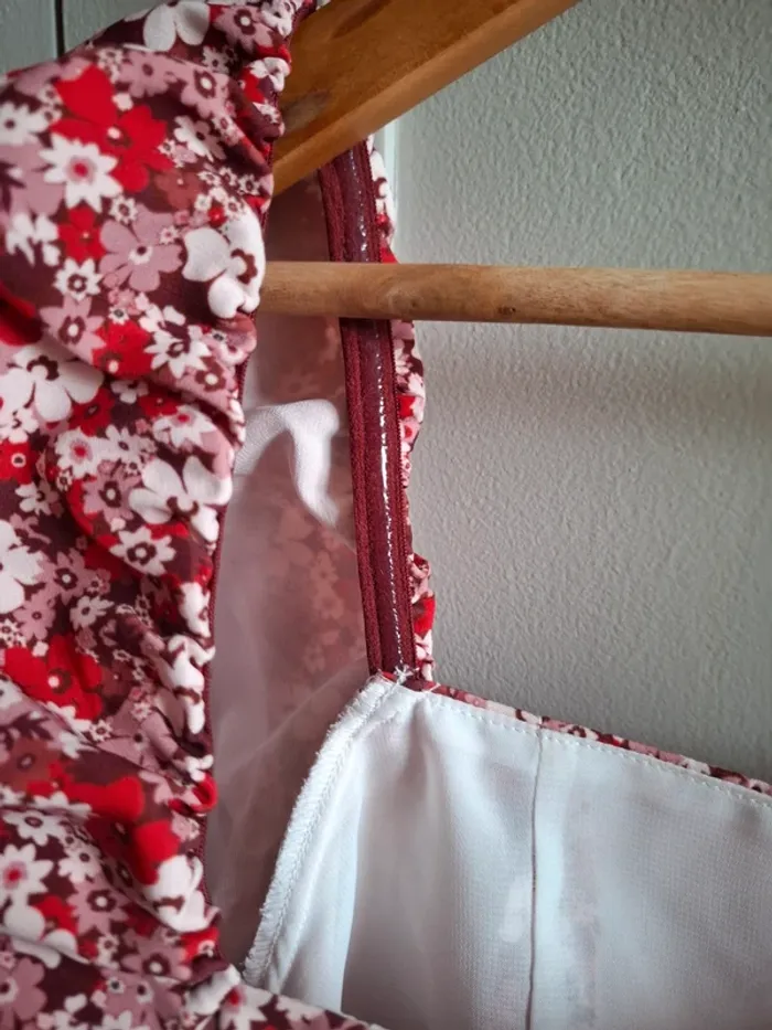 Blouse courte fleurie Nakd - photo numéro 4