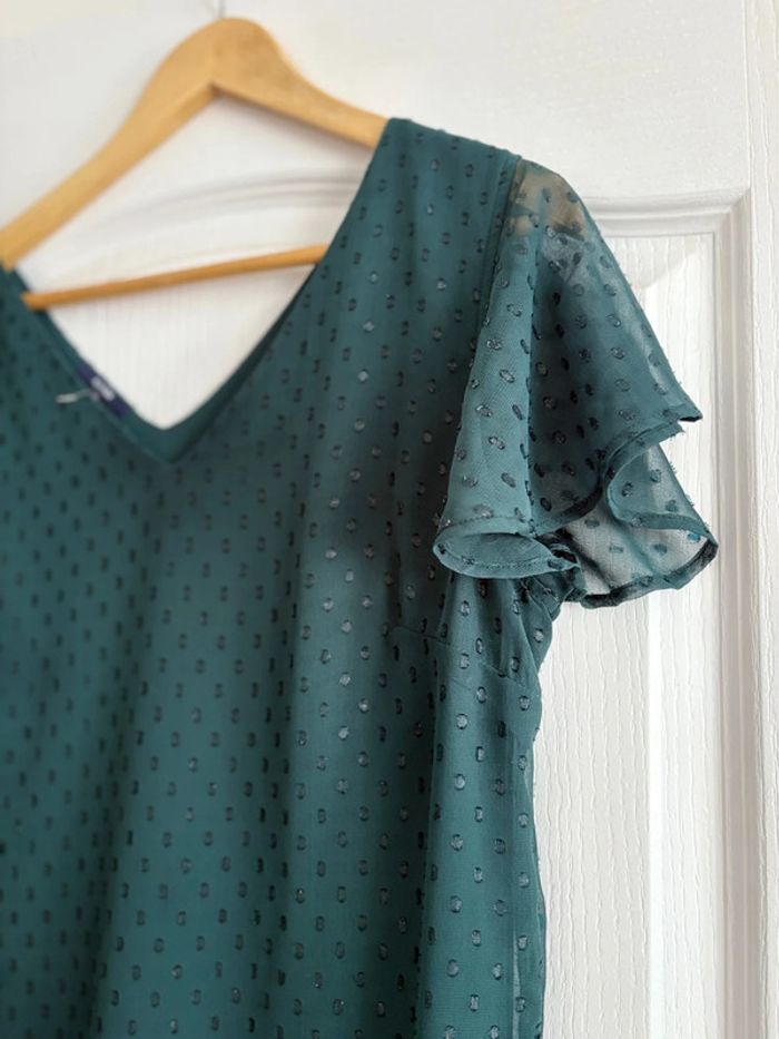 Robe vert foncé Kiabi - neuve jamais portée - taille 40/L - photo numéro 2
