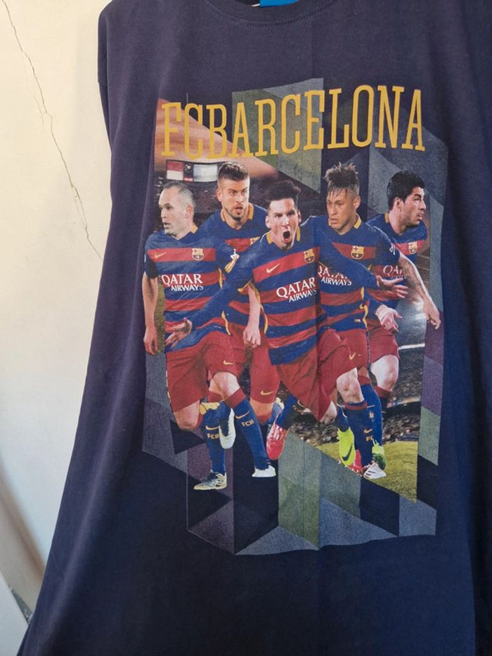 Tee shirt team barca - photo numéro 3
