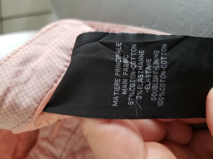 Chino rose pâle à motifs - photo numéro 6