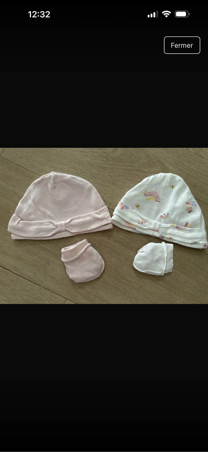 Lot d’accessoires bébé fille 0-3 mois - photo numéro 4