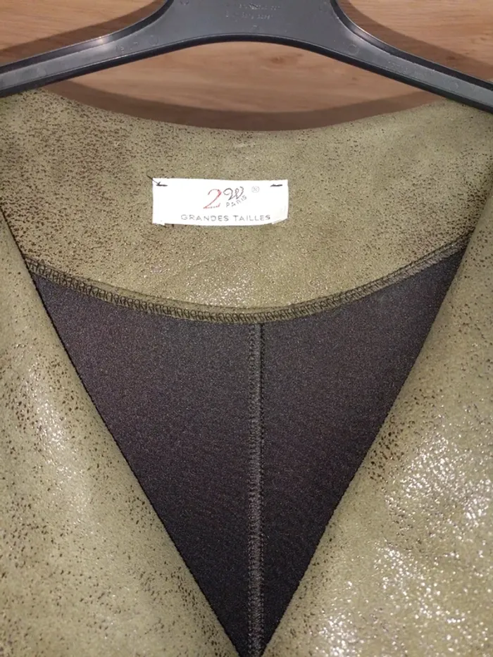 Veste bicolore femme - photo numéro 3