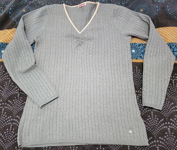 Pull Damart  maille torsadée Thermolactyl - Neuf