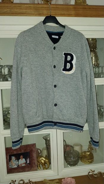 Veste teddy Okaidi état neuf 14 ans