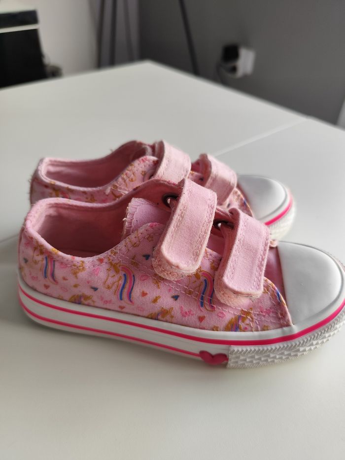 Baskets en toile licorne - photo numéro 2