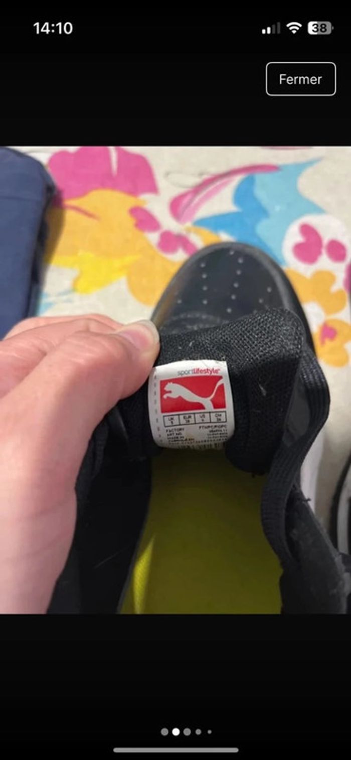 Basket puma taille 38 - photo numéro 2