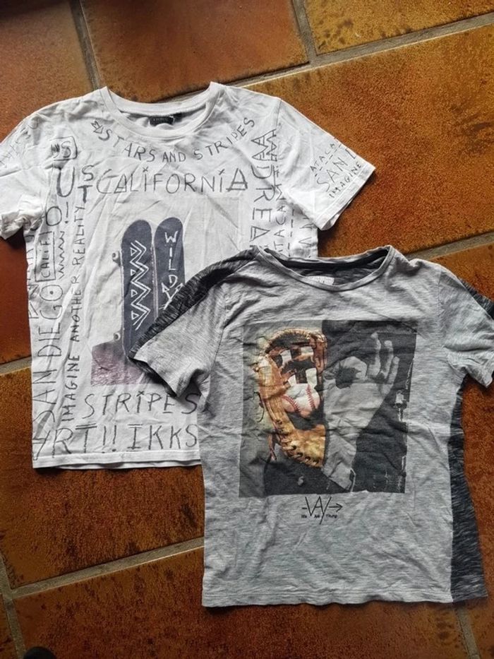 Tee shirts été garçon 10ans ikks