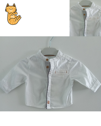 Chemise Obaïbi 3 mois idéal cérémonie