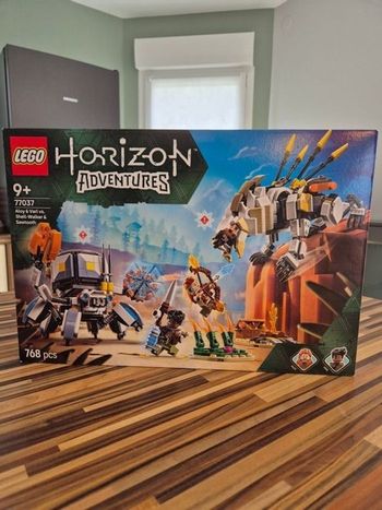 LEGO 77037 Horizon Aloy et Varl contre Testudien et Dents de scie