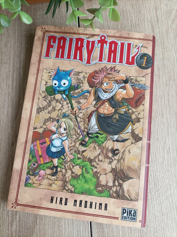 Manga Fairy Tail n° 1 Pika