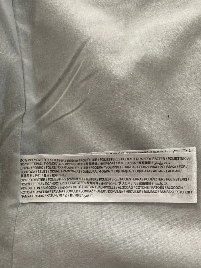 Manteau caban mi saison mango 12 ans gris neuf - photo numéro 5