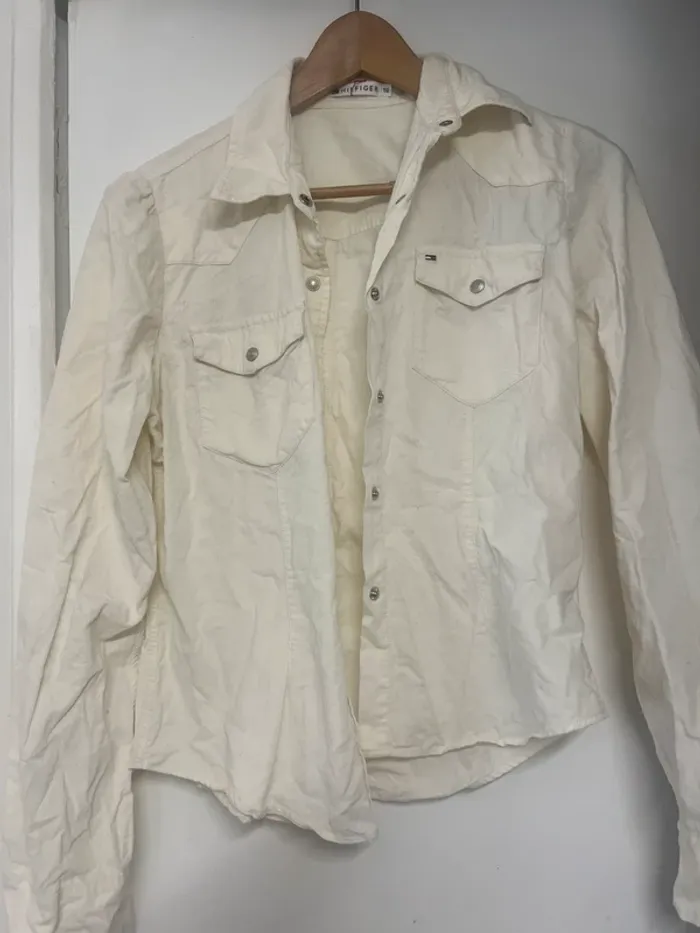 Chemise tommy Tommy Hilfiger - très bon état - taille 10 (xs/s) - photo numéro 2