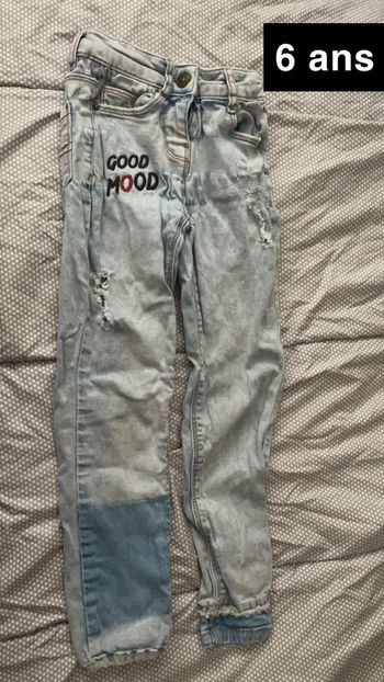 Jeans fille 6 ans