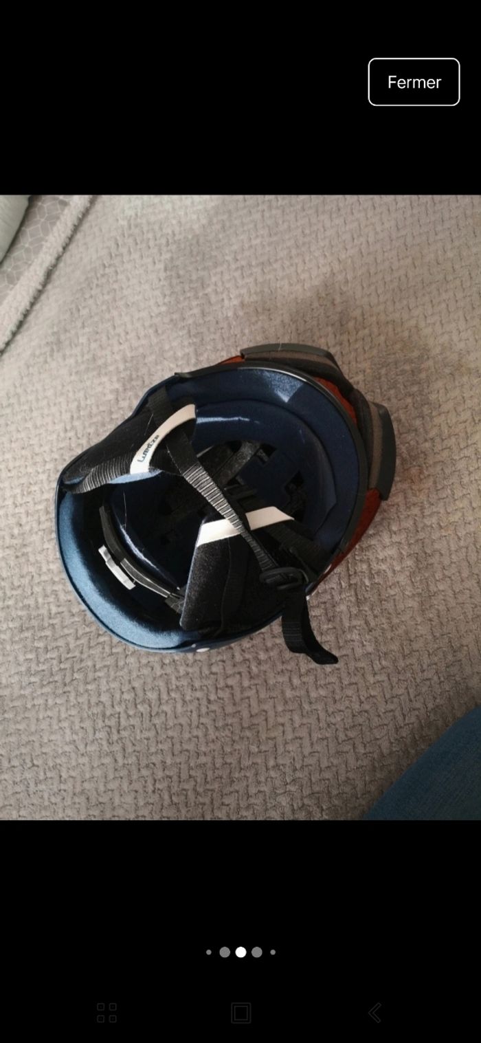 Casque de ski  avec visière - photo numéro 4