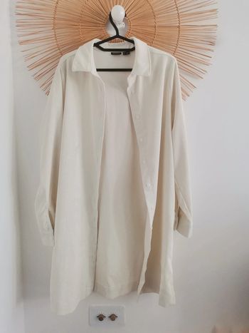 Veste velour demi saison esmara 40