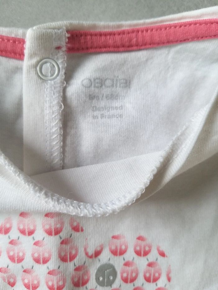 T-shirt manche courte en 6 mois - photo numéro 3