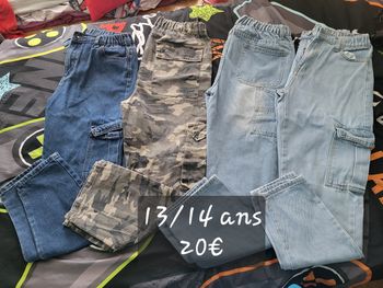 Lot jeans garçon