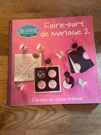 Livre Amandine Edition Faire-part de mariage 2 Faites le vous même