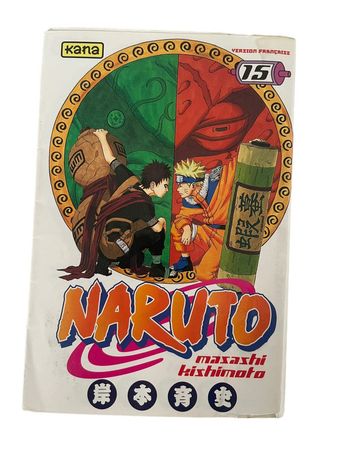 Livre Manga Naruto N•15 Kana