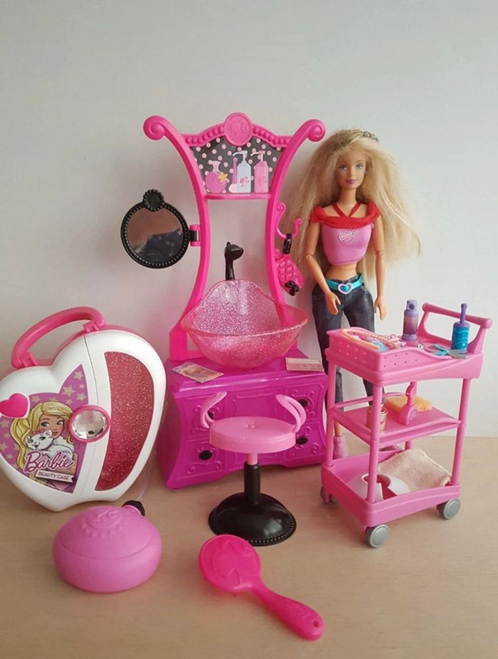 Barbie salon de coiffure - photo numéro 7