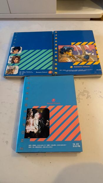📚 Lot 3 Tomes – Cyber Weapon Z par Andy Seto – Éditions Tonkam