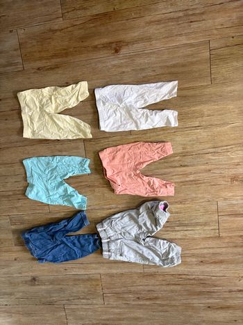 Lot 6 pantalons / leggins 6 mois