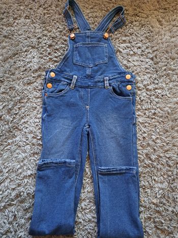 Salopette en jean fille 5 ans